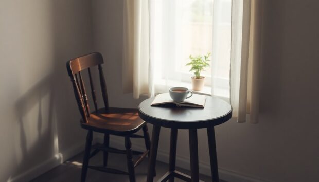 Zufriedenheit mit weniger