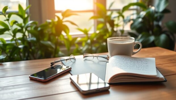 reduziere die Bildschirmzeit bewusst